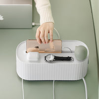 Cloud Cable Tamer: Stylish Box Protects Tech & Tidy Up Cables (Safe & Versatile)