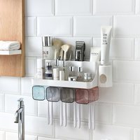 Multifunctional Toothbrush Holder: Organize Your Bathroom Essentials with Ease