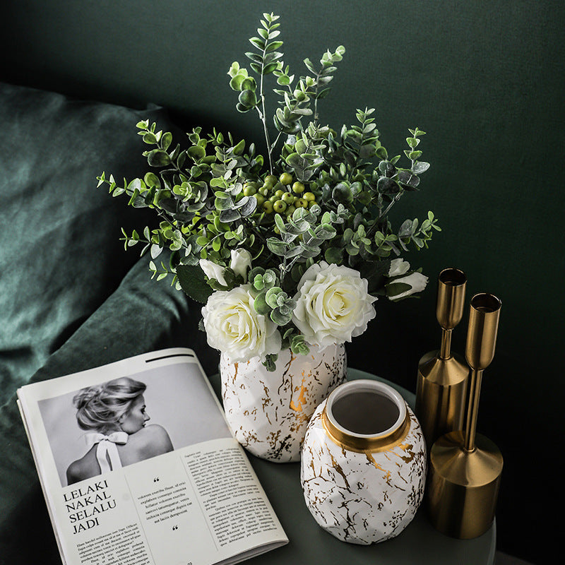 Light Luxury Creative Living Room Ceramic Vase
