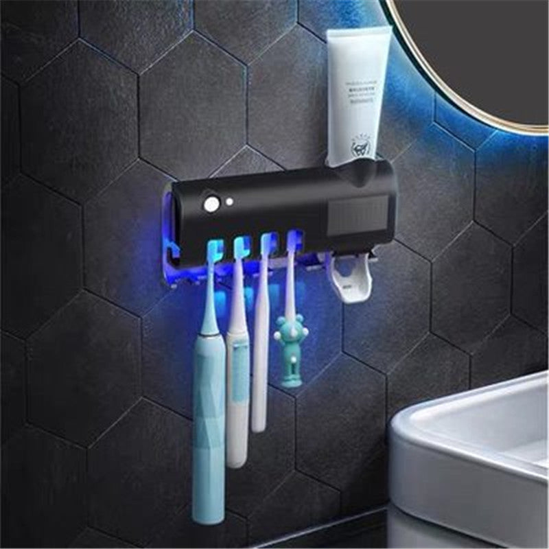 Solar Toothbrush Dispenser Holder