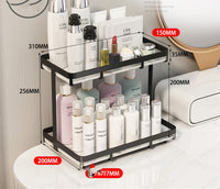 Elevate Your Organization with the Stylish and Versatile 2-Tier Light Luxury Shelf