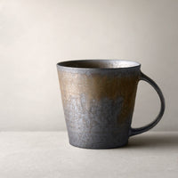 Vintage stoneware coffee cup
