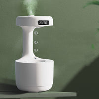 Bedroom Anti-Gravity Humidifier With Clock