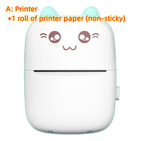 Pocket-Sized Prints: Mini Bluetooth Printer for Photos, Notes & Fun (Wireless)
