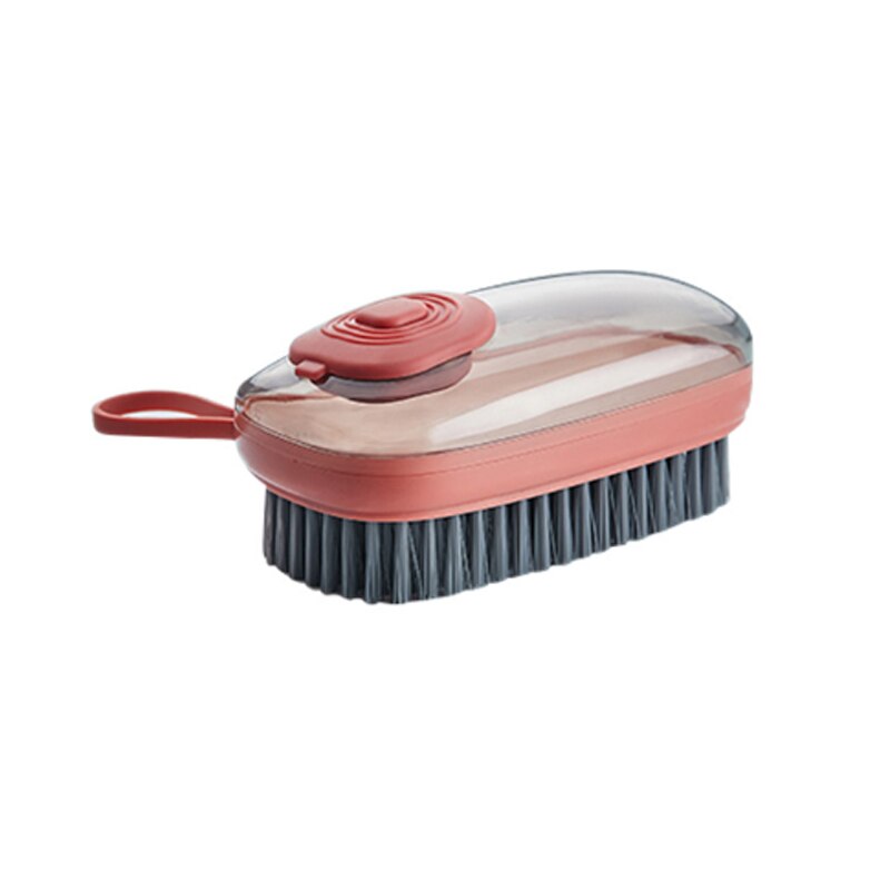 Durable Automatic Liquid Addition Cleaning Brush: Effortless Cleaning with Just One Press