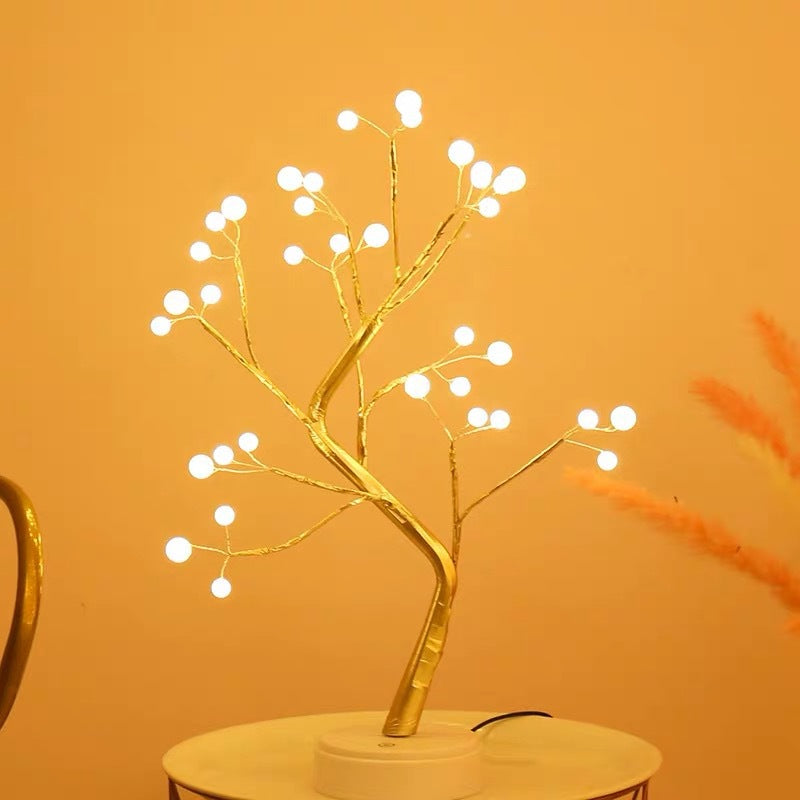 LED Copper Wire Light - Nordic Warmth for Bedroom & Home