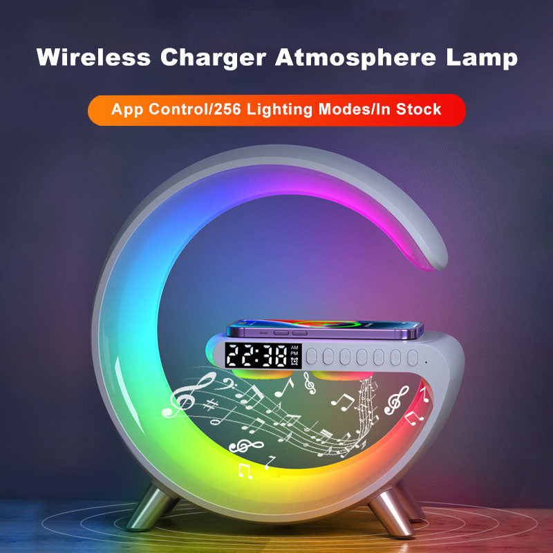 Intelligent LED Lamp Bluetooth Speake Wireless Charger