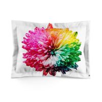 Splash Coloured Microfiber Pillow Sham