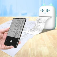 Pocket-Sized Prints: Mini Bluetooth Printer for Photos, Notes & Fun (Wireless)