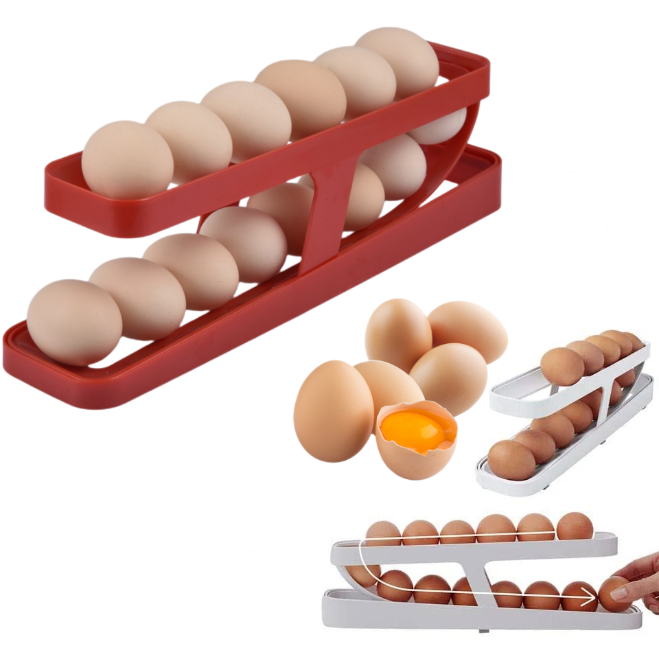 Automatic Scrolling Egg Rack Storage