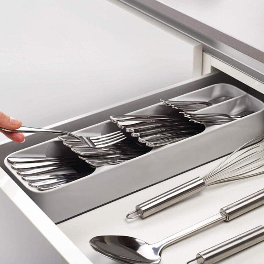 Spoon Knife Fork Cutlery Storage Organizer