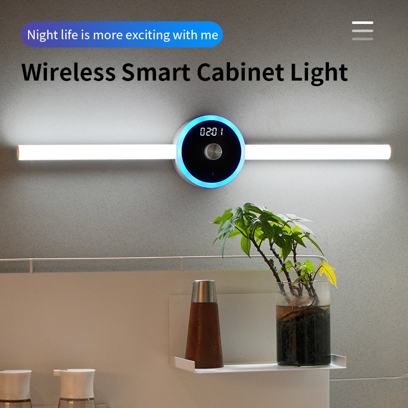 Smart Cabinet Light Clock with Sensor