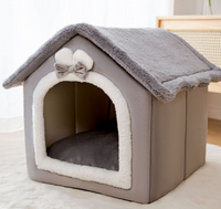Foldable Self-Warming Pet Nest for Cats and Dogs