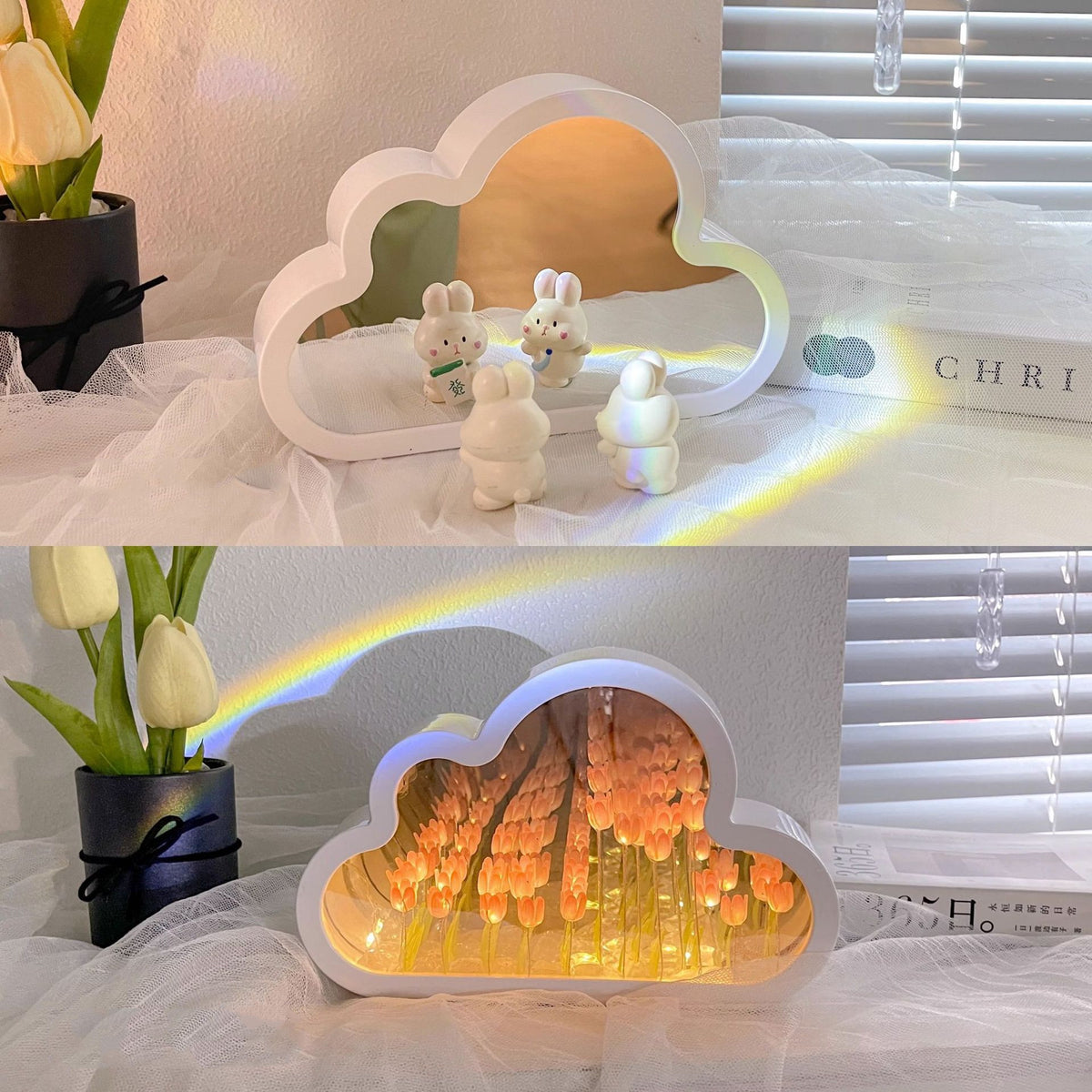 Tulip Cloud Night Lamp DIY Material