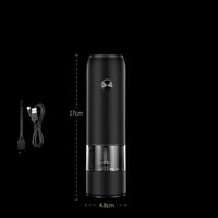Automatic Salt and Pepper Grinder With Adjustable Coarseness
