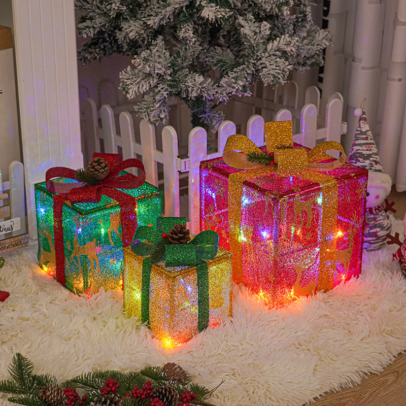 Warm-glowing Christmas LED string lights with 50 LED beads and durable polyester PTE fabric